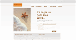 Desktop Screenshot of profesionalesinmobiliaria.com